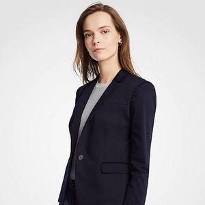 Navy blue pencil skirt and blazer